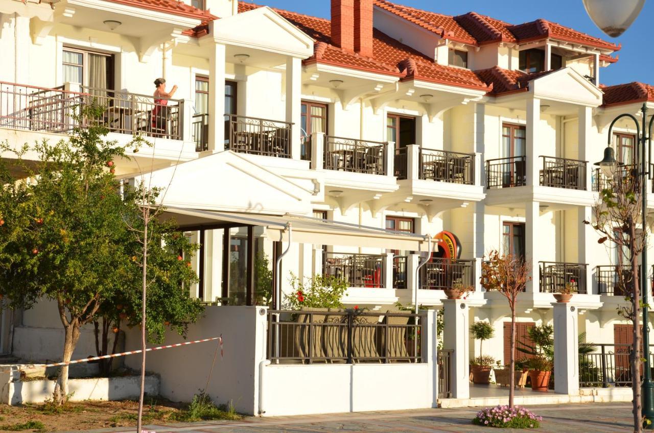 Апартаменты Makedos Sea View Неа-Врасна Экстерьер фото