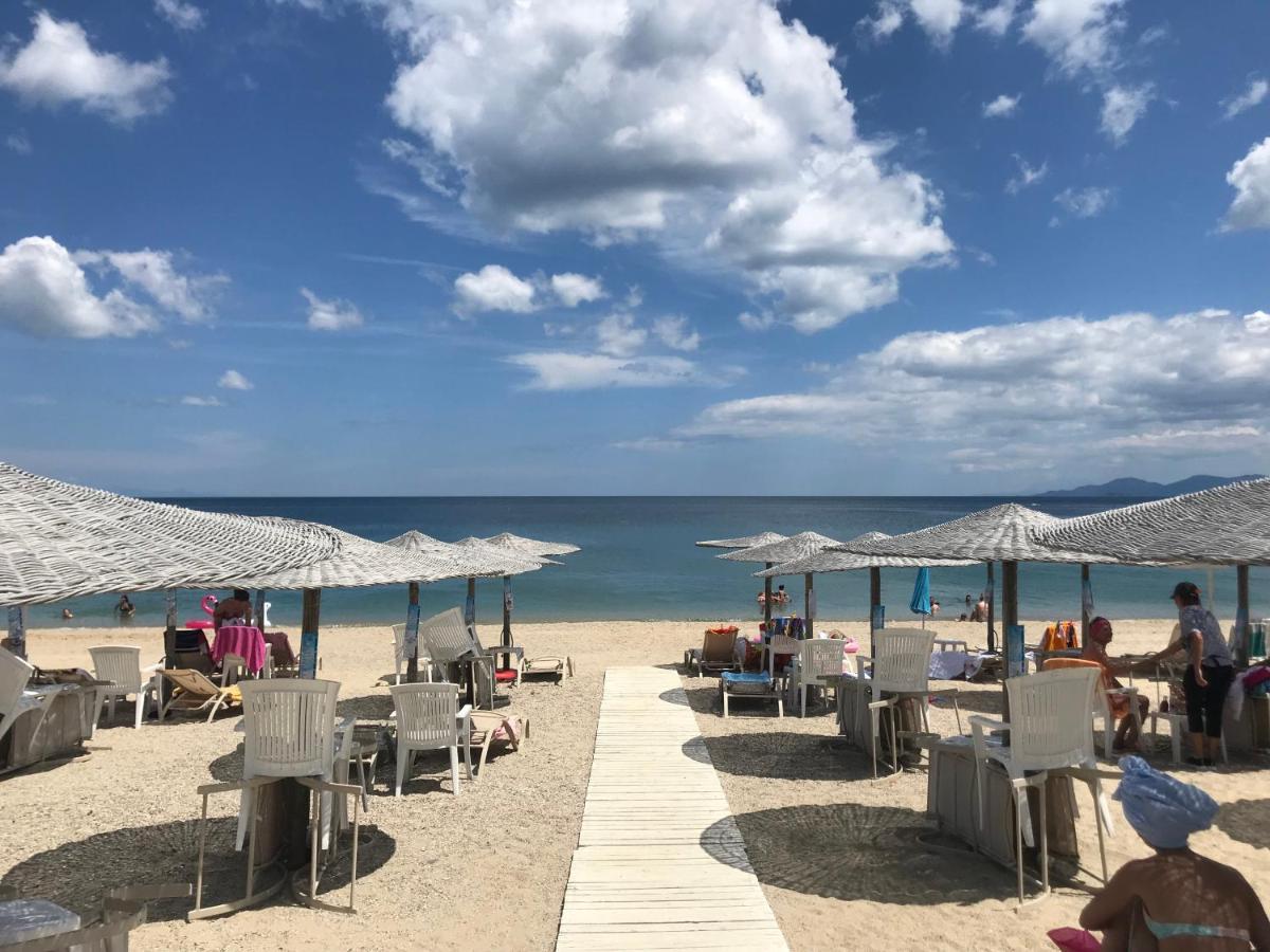 Апартаменты Makedos Sea View Неа-Врасна Экстерьер фото