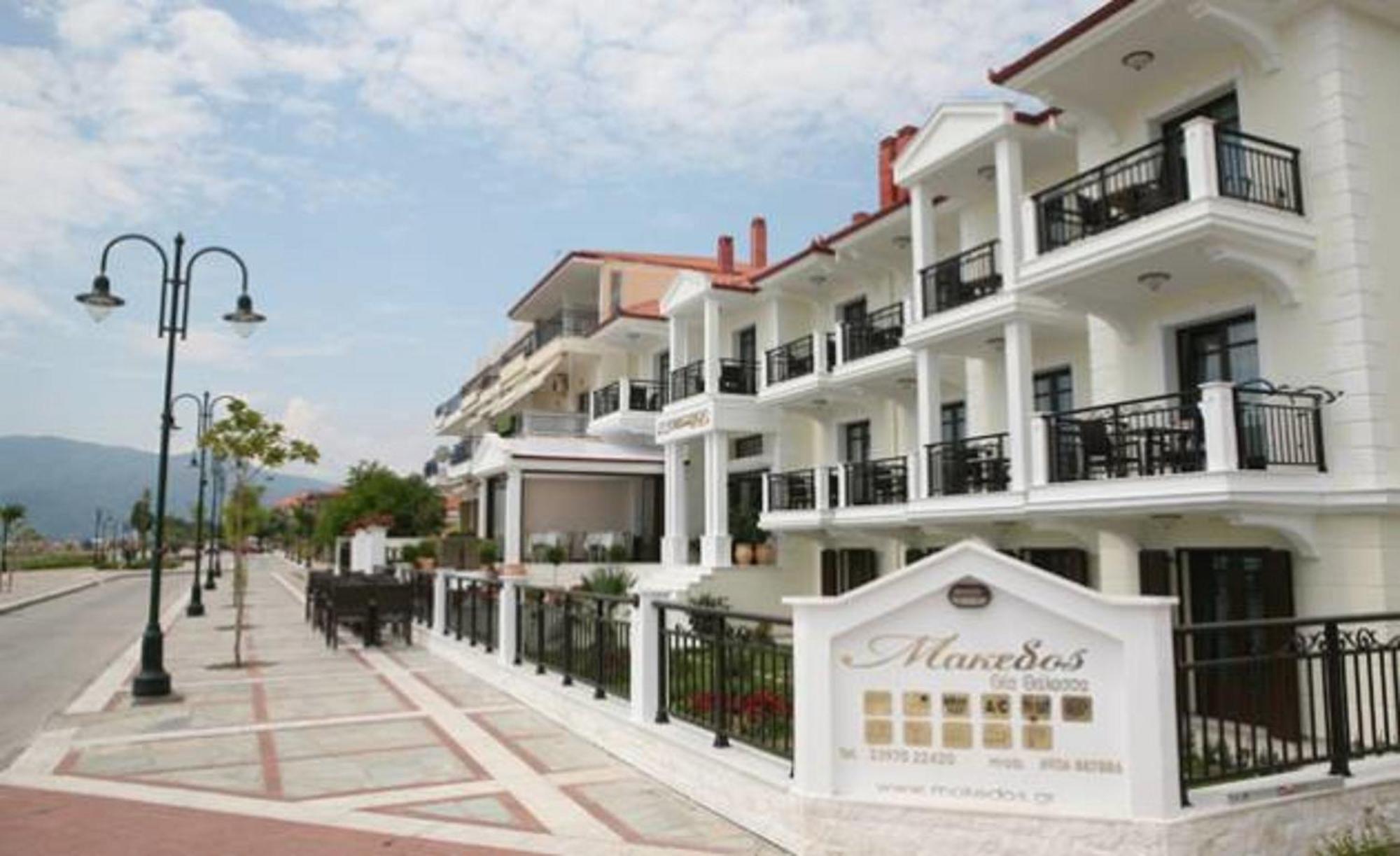 Апартаменты Makedos Sea View Неа-Врасна Экстерьер фото