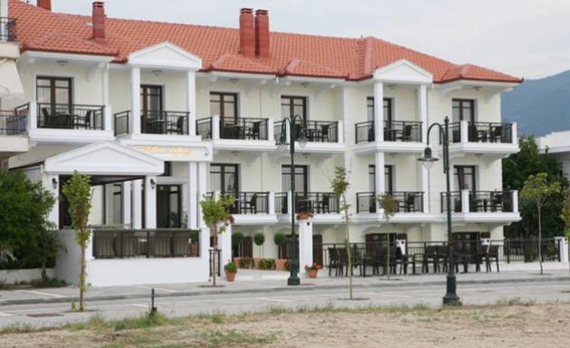 Апартаменты Makedos Sea View Неа-Врасна Экстерьер фото